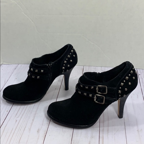Seychelles black suede studded shooties - Picture 5 of 8